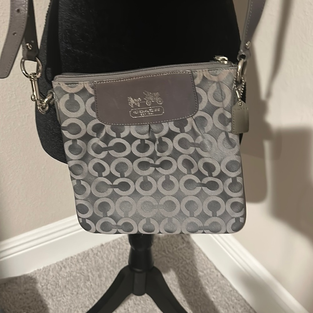 Coach cross body purse